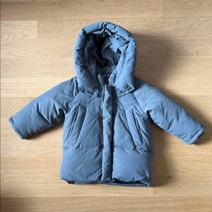 Zara Kids Blue Puffer Jacket - 12 to 18 Months